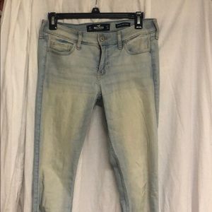 Light wash jeans